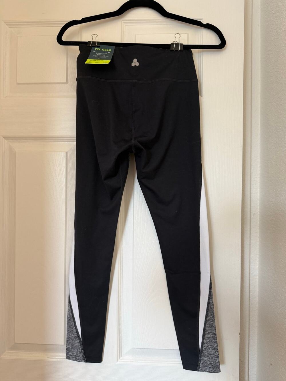 Tek Gear High Rise Colorblock Workout Leggings Petite Small NWT